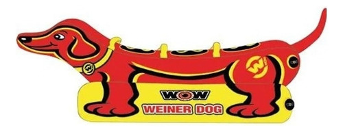 Juguete Inflable Perro Salchicha - 3 Personas - Wow 19-1010