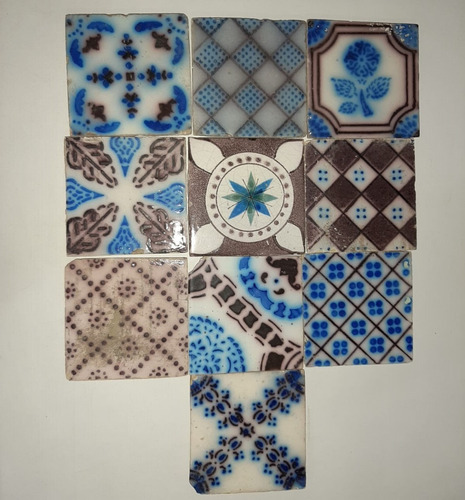 Imagen 8 de 10 de Antigua Colección 76 Azulejo Pas De Calais 7645
