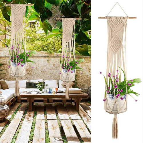 Cordón W De Algodón Macramé De 2 Mm X 200 M Para Colgar En L