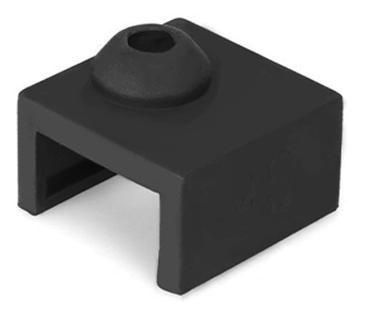 Aislante Silicona Hotend 20x20mm Negro Impresora Biqu B1 Se