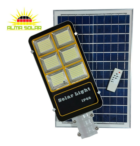 Luminaria Solar Eco Led 400w Con Control Remoto