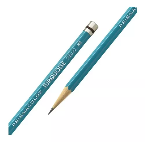 Leer Cita mermelada Lápiz Profesional Para Dibujo Prismacolor Turquoise Hb 12pzs
