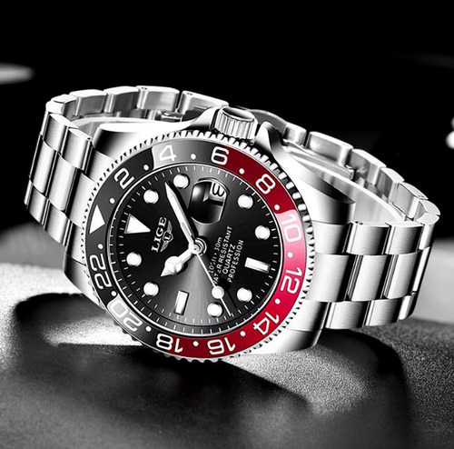 Reloj Lige Diver, Resistente Al Agua, Elegante/deportivo
