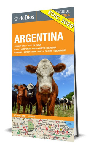 Argentina Map Guide, De Julián De Dios. Editorial Dedios, Tapa Blanda En Inglés, 2013