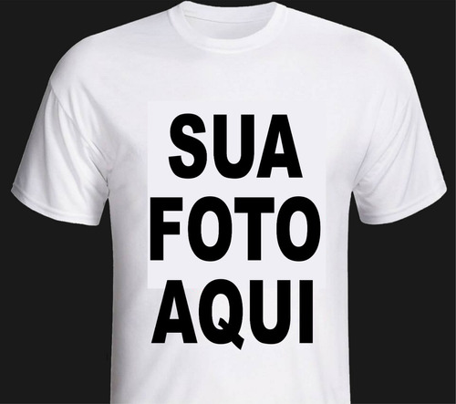 Kit Com 9  Camisetas Brancas Personalizadas Na Frente 