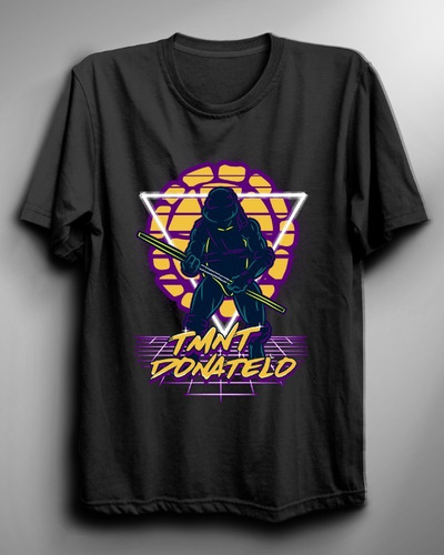 Polera Tortugas Ninjas - Tmnt - Donatello