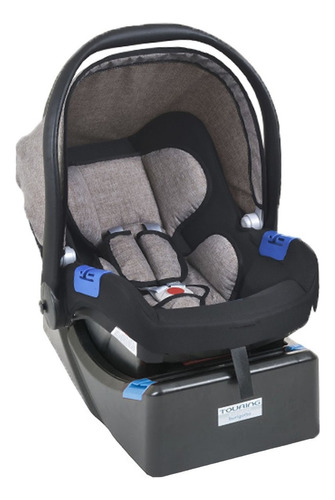 Bebê Conforto Touring X Cappucino + Base Para Auto Burigotto Cor Cappuccino Liso