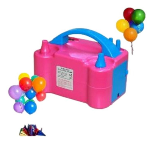 Inflador Globos Electrico Doble Boquilla 600watts Bombas