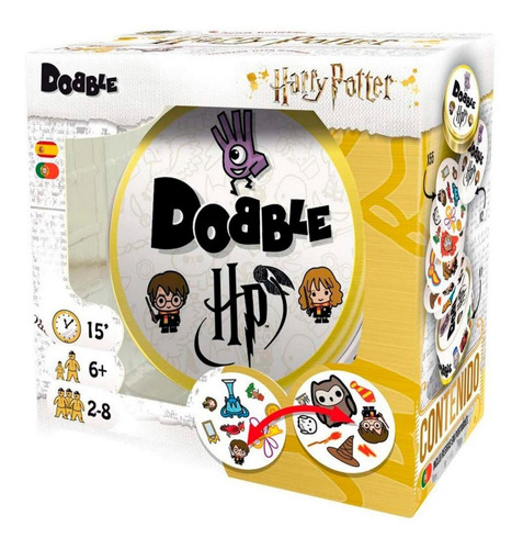 Dobble Version Harry Potter Juego De Cartas Orig. Top Toys 