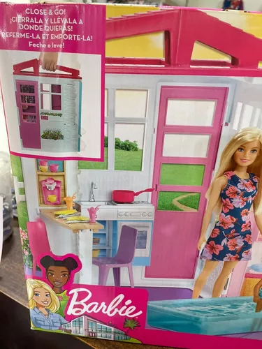 Brinquedo Mattel Barbie Casa Com Boneca FXG55