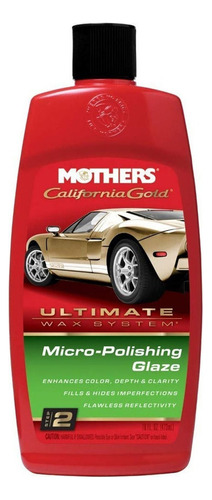 Mothers California Gold Esmalte Para Micropulido 473ml