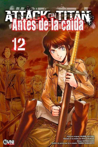 Attack On Titan Antes De La Caída 12 - Isayama - Ovni Press