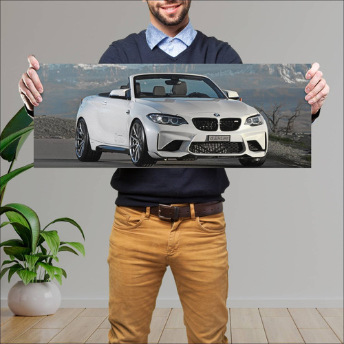 Cuadro 30x80cm Auto 2016 Bmw M2 Convertible By D 413