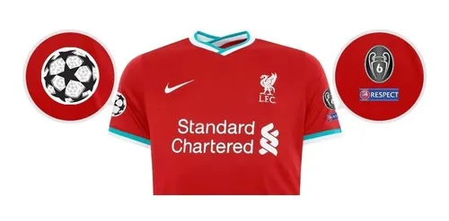 Camiseta oficial liverpool 2020 deals