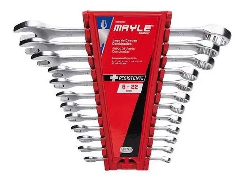 comprar Jogo Kit Chaves Combinadas 12 Peças 6mm A 22mm Mayle