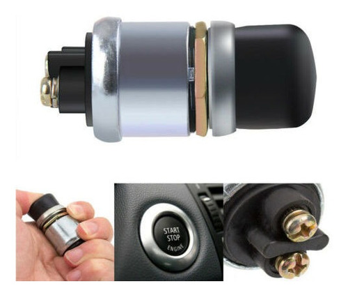 12v Waterproof Car Boat Track Switch Push Button Horn Eng Mb