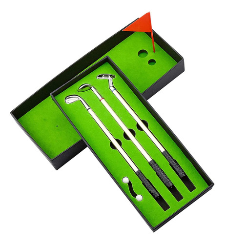 Mini Golf Club Pen Set Regalos Para Hombre Papá Divert...