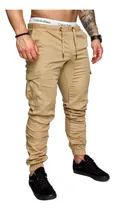 Comprar u002F Calças Bolsas Cargo Jogger Moda Casual Trench Coat 2905