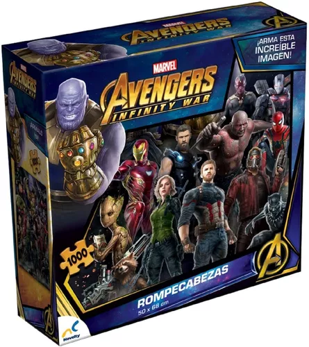 Rompecabezas Marvel Avengers 1000 Piezas Coleccionable Nuevo | Envío