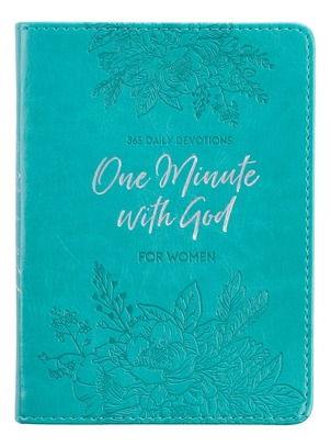 Libro Devotional Luxleather One-minute With God For Women...