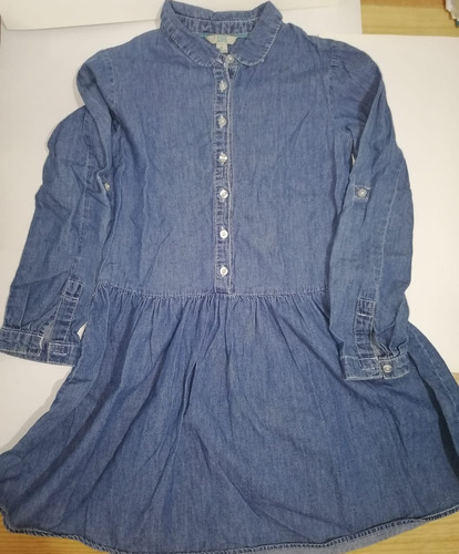 Vestido De Mezclilla Para Niñas. Marca Pique Nique