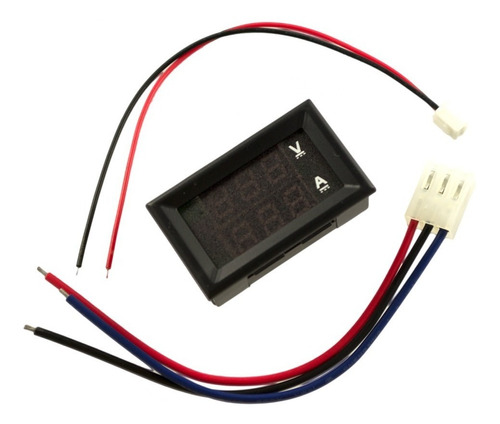 Voltímetro Amperímetro Dc 0-100v Y 0-10a