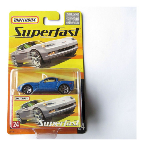 Chevrolet Corvette C6 #24 - Superfast 2005 - 1/64 - Matchbox