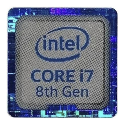 Adesivo Intel Core I7 - 18x18mm -