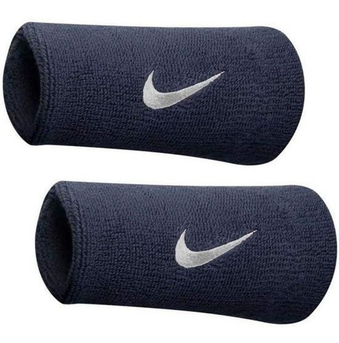 Muñequeras Tenis Doble Ancho Nike Wristband Swoosh Tennis