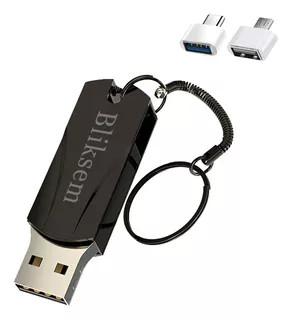 Memoria Usb 128gb 2.0 Pendrive Bliksem Negro 128gb