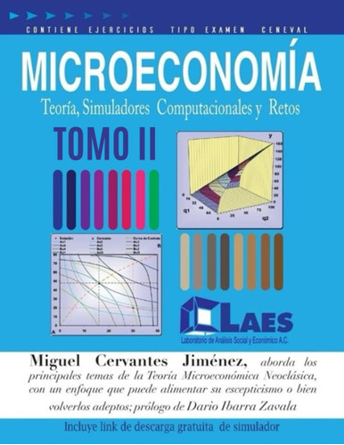Libro: Microeconomía: Teoría, Simuladores Computacionales Y