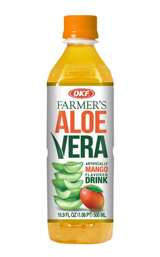 Jugo Aloe Vera Marca Okf 500 Ml - Lireke