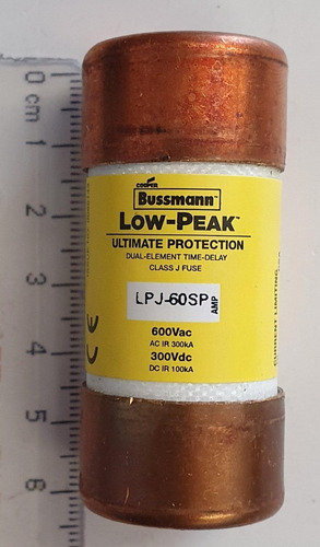 Lpj-60sp Bussmann Fusible 60a 600v