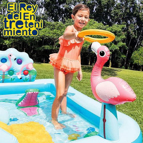 Piscina Intex Inflable Centro De Juegos Jungla - El Rey
