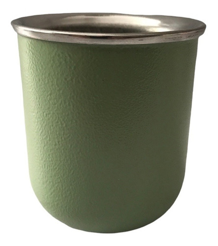 Imagen 1 de 6 de Mate De Acero + Bombilla Colores Lisos