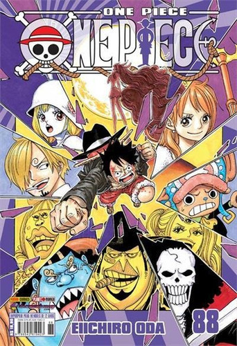 One Piece Vol. 88 - 88ªed.(2022), De Eiichiro Oda. Editora Panini, Capa Mole Em Português, 2022