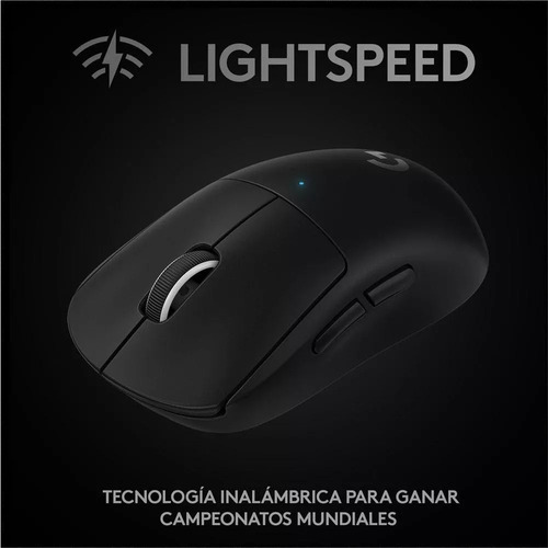 Mouse Inalámbrico Logitech G Pro X Superlight Color Negro Negro