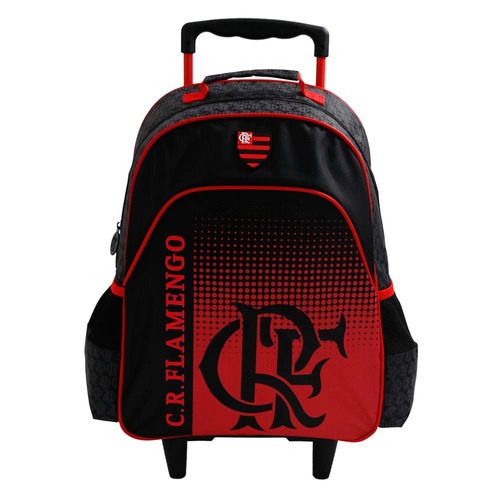 Mochila Flamengo Com Rodas 16 Mengão Xeryus Un