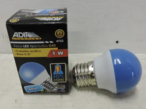 Lampara Led Adir Color Azul