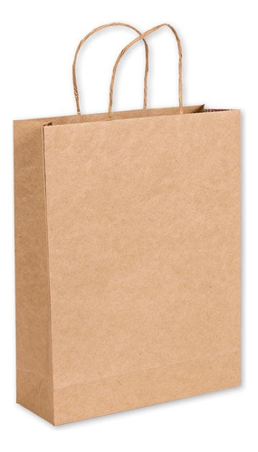 Papel Kraft Ecologicamente Correto 10 Unid. 23,5x10x31,5cm