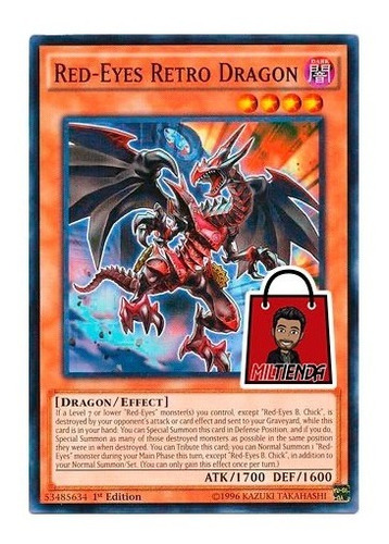 Red-eyes Retro Dragon - Miltienda - Yugioh