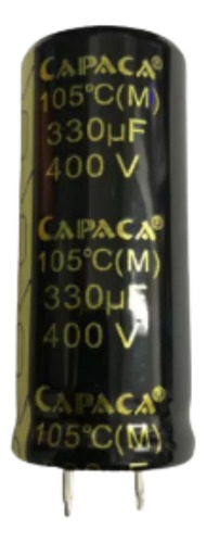 Capacitor 330uf 400v Línea Iron Lusqtoff