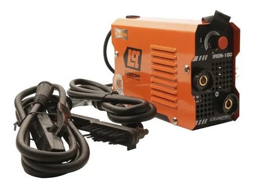 Kit Set Soldadora Inverter Lusqtoff Iron 100 + Mascara + Acc