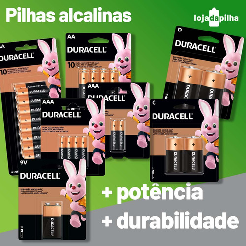 Duracell Pilha Alcalina Aaa 2 Unidades