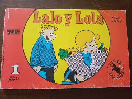 Lalo Y Lola No.1 Comic Editorial Oveja Negra Colombia 1987