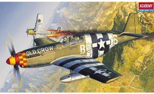 P-51b Mustang Marca Academy Escala 1/72