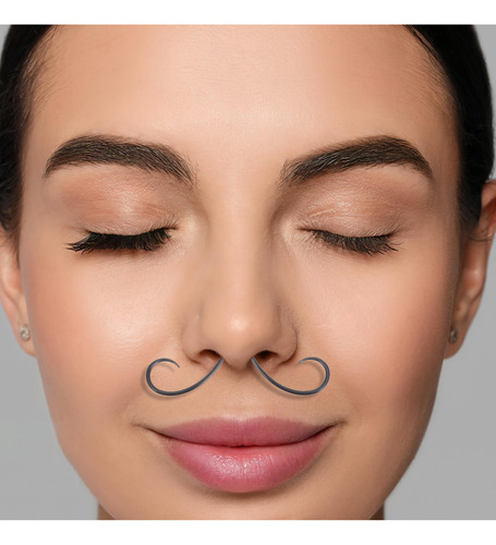 Piercing De Metal Para Nariz Con Tabique Nasal