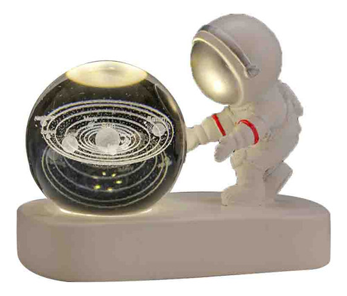 Estatua De Astronauta, Decoración Luminosa, Regalo