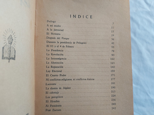 El Hombre Hipolito Irigoyen Apostol Democracia - Dedicado (Usado)