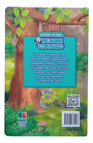 Biblia Infantil Siempre Conmigo Rv Contemporánea Dura